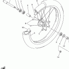 YZ450F Переднее колесо