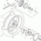 FJR1300ABS Заднее колесо