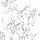 WR250F Боковая панель
