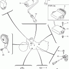 V STAR 1100 CUSTOM-XVS1100SC/XVS1100S Электрика 1