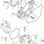 WR250FR Крышка картера двигателя