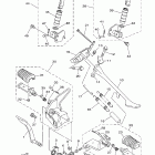 V Star 1100 Custom Подножки