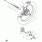 PW 80 Переднее колесо