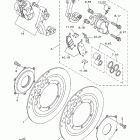 V Star 1100 Custom Передний тормозной суппорт