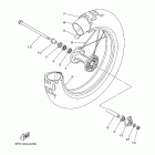 TW 200 Переднее колесо
