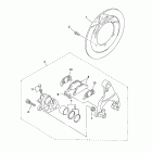 FJR1300 Задний суппорт тормозной