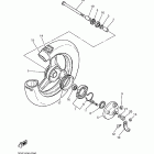 PW50 Переднее колесо