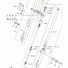 TT-R90 Передняя вилка