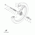 XT 225 Переднее колесо