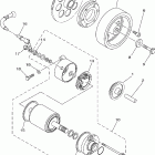 V STAR 650 CUSTOM-XVS650RC/XVS650R Муфта стартера