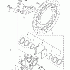 V Star 1100 Custom Задний суппорт тормозной