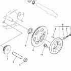 XT225MC/XT225M Муфта стартера