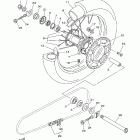 YZ 250 Заднее колесо