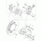 YZ 450F Передний тормозной суппорт
