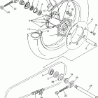WR450FR Заднее колесо