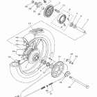 XT 225 Заднее колесо