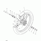 YZ 250 Переднее колесо