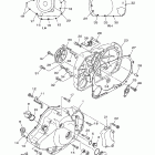 V Star 1100 Custom Крышка картера двигателя