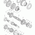 V Star 1100 Custom Трансмиссия