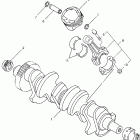 YZF-R1 Коленчатый вал и Поршень