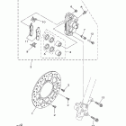 YZ 85 Передний тормозной суппорт
