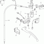 WR450FR Рулевые переключатели