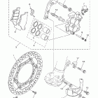 YZ 250 Передний тормозной суппорт