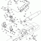 V STAR 650 CLASSIC-XVS650ARC/XVS650AR Выхлопная система