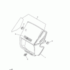 TW 200 Обтекатель 1