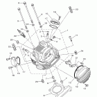 TW 200 Головка цилиндра