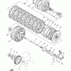 V Star 1100 Custom Сцепление