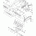 WR 426F Бугель (задний рычаг)