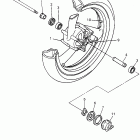 YZF 600R Переднее колесо
