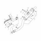 YZ250FP Выхлопная система