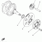 VIRAGO XV250PC/XV250P Муфта стартера