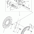 TTR225PC/TTR225P Передний тормозной суппорт
