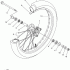 TT-R125 Переднее колесо 2