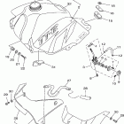 TTR225PC/TTR225P Топливный бак