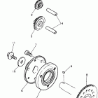 YZF 600R Муфта стартера