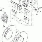 YZF 600R Передний тормозной суппорт