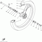 TT-R225 Переднее колесо