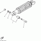 TTR225PC/TTR225P Задняя подвеска