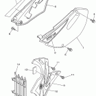 YZ 85 Боковая панель