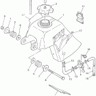 PW50 Топливный бак
