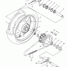 YZF-R1 Заднее колесо