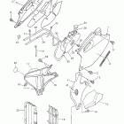 WR 250F Боковая панель