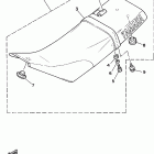 TW200PC/TW200P Сидение