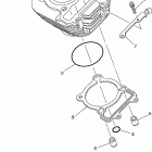 TW200PC/TW200P Цилиндр