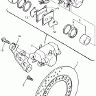 YZF 600R Задний суппорт тормозной