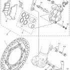 YZ 125 Передний тормозной суппорт
